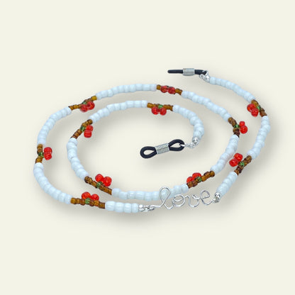 DOUBLE (CORDINO PER OCCHIALI e COLLANA) CHERRY