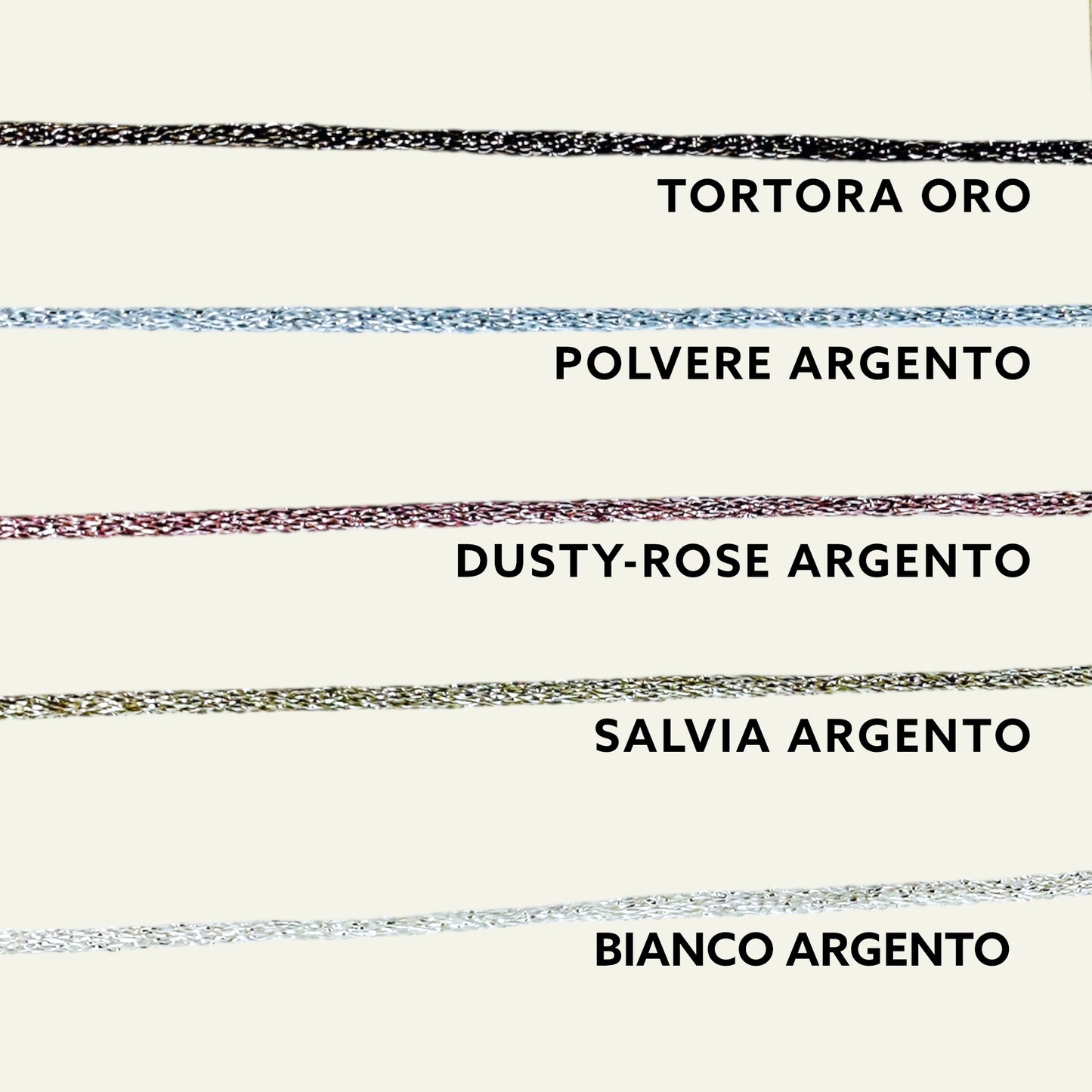 BRACELET #SoloPerTe LUREX 