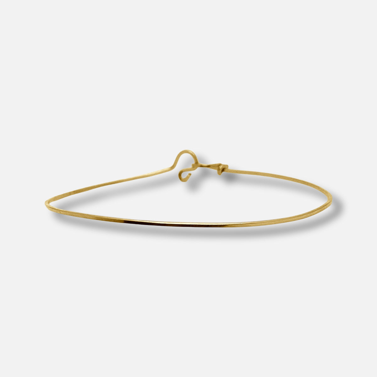 Bracciale Primo in filo quadrato, nel colore oro giallo — Trame gioielli